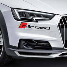 Front Bumper Audi Allroad Decal Stickers Decals
 3