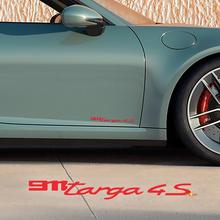 Side Doors Decal Sticker for Porsche 911 Targa 4S 2026
 3