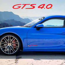 GTS 4.0 Side Door Vinyl Decal Kit for Porsche 718 Cayman_3