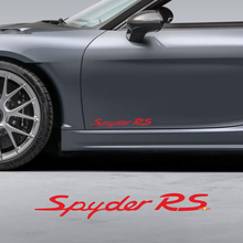 Side Doors Decal Sticker for Porsche 718 Cayman Spyder RS
 3