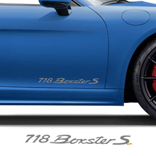 Side Doors Decal Sticker for Porsche 718 Boxster S
 2