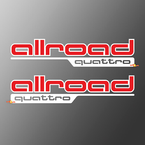 Nürburgring Audi Allroad Decal Stickers Decals
 1