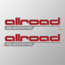 Nürburgring Audi Allroad Decal Stickers Decals
 3