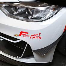 Fgen Don't Touch Bumper sticker decals graphic
 3