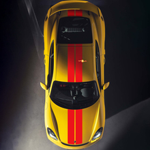 Dual Hood Roof Stripes Decal Sticker for Porsche Cayman 718
 3