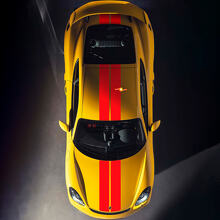 Dual Hood Roof Stripes Decal Sticker for Porsche Cayman 718
 3