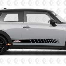 Side Stripes graphics decal John Cooper Works for Mini Cooper S
 2