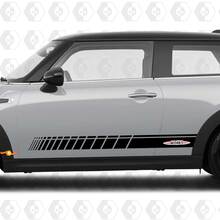 Side Stripes graphics decal John Cooper Works for Mini Cooper S
 3