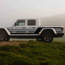 Side Retro Vintage Stripes Decal Graphic Vinyl for Jeep Gladiator
 2