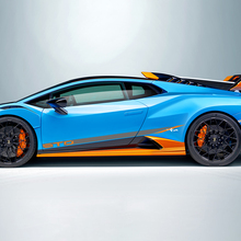 Racing incline Stripes Side Vinyl Decal Sticker Graphics for Lamborghini STO 2
 2