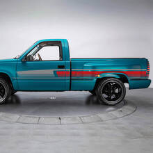 1993 Chevrolet Classic Side & Tailgate Stripes Decal Sticker Kit
 3