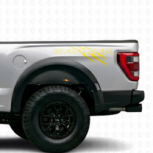 Claws Track Custom Text Bedside Vinyl Decal Sticker for Musclecar Truck_5