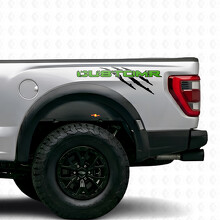 Claws Track Custom Text Bedside Vinyl Decal Sticker for Musclecar Truck_7