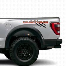 Claws Track Custom Text Bedside Vinyl Decal Sticker for Musclecar Truck_8