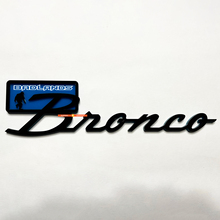 Bronco Badlands Yeti Sasquatch Bigfoot Fender Badges Tailgate Emblem 3D Badge Black vs Blue
 4