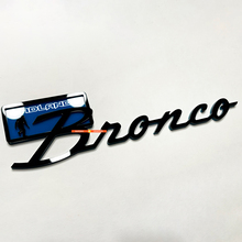 Bronco Badlands Yeti Sasquatch Bigfoot Fender Badges Tailgate Emblem 3D Badge Black vs Blue
 5
