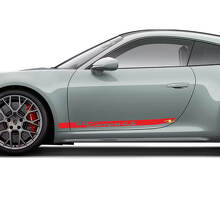 Side Kit graphic Decal Sticker for Porsche 911 Carrera 4S
 6