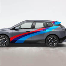 Side iX M Racing Vinyl Decal Sticker Kit for BMW iX
 2