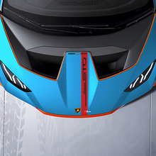 Hood Stripe Racing Vinyl Decal Sticker Graphics for Lamborghini STO
 3