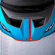 Hood Stripe Racing Vinyl Decal Sticker Graphics for Lamborghini STO
 3
