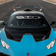Windscreen Racing Vinyl Decal Sticker Graphics for Lamborghini STO
 2