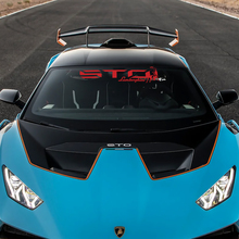 Hood Central Stripe STO logo Racing Vinyl Decal Sticker Graphics for Lamborghini STO
 3