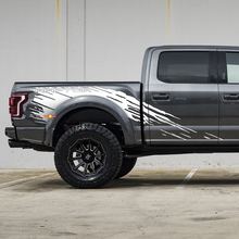 Side Bedside Splash Decal Graphic fit to Ford F150 Raptor Package
 2