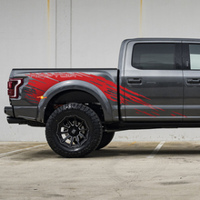 Side Bedside Splash Decal Graphic fit to Ford F150 Raptor Package
 3