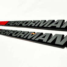 Custom Text Performance 3D Badge Emblem for Cars and Trucks_3