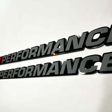 Custom Text Performance 3D Badge Emblem for Cars and Trucks_4