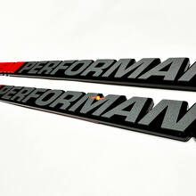 Custom Text PERFORMANCE Bonnet Badge Emblem 3D Badge for Dodge Ram 1500 Pick-up 5.7L V8 Hemi 4