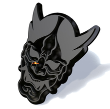Mask Hannya Japanese Noh Fender Badges Tailgate Emblem 3D Badge
 4