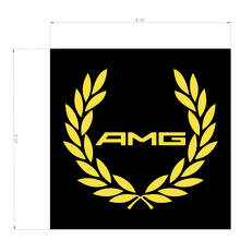 AMG Racing Wreath Universal Vinyl Decal Sticker for Mercedes-Benz S-Class_2