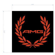 AMG Racing Wreath Universal Vinyl Decal Sticker for Mercedes-Benz S-Class_3