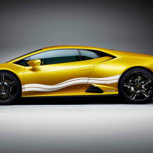 Side Wave Stripes Graphics Racing Vinyl Decal Sticker Graphics for Lamborghini Huracan Evo
 2