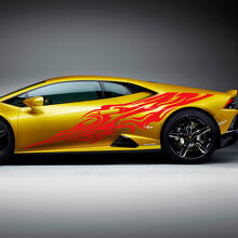Side Tribal Stripes Graphics Racing Vinyl Decal Sticker Graphics for Lamborghini Huracan Evo
 3