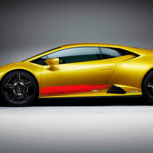 Distressed Side Stripes Vinyl Decal Kit for Lamborghini Huracan Evo_3