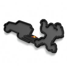 Yeti Sasquatch Jeep Fender Emblem 3D Badge
 4