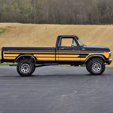 Side Retro Vintage Vinyl Decal Graphic fit to 1978 Ford F-150 Ranger Lariat
 2