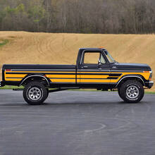 Side Retro Vintage Vinyl Decal Graphic fit to 1978 Ford F-150 Ranger Lariat
 2