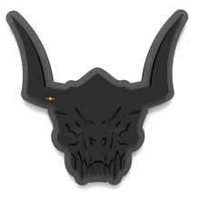 Skull Monster Tailgate Fender Emblem 3D Badge
 4