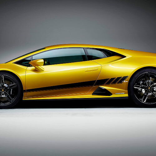 Side Stripes Graphics Racing Vinyl Decal Sticker Graphics 3 for Lamborghini Huracan Evo