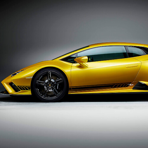 Side Stripes Graphics Racing Vinyl Decal Sticker Graphics 4 for Lamborghini Huracan Evo