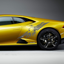 Side Rear Fender Bull Graphics Racing Vinyl Decal Sticker Graphics for Lamborghini Huracan Evo
 2