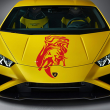 Hood Bull Graphics Racing Vinyl Decal Sticker Graphics for Lamborghini Huracan Evo
 3
