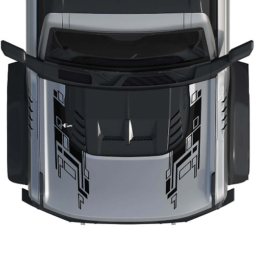 Hood Bronco Raptor Wrap Graphics Decal Sticker for Ford Bronco
