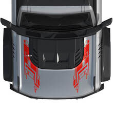 Hood Bronco Raptor Wrap Graphics Decal Sticker for Ford Bronco
 3