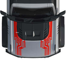 Decal Sticker Graphics for Hood Wrap 2 for Musclecar horse power truck 3