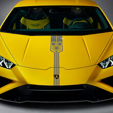 Hood Stripe Racing Vinyl Decal Sticker Graphics for Lamborghini Huracan Evo
 2