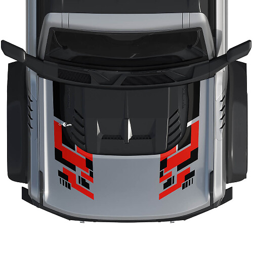 Hood Bronco Raptor Wrap Graphics Decal Sticker for Ford Bronco
